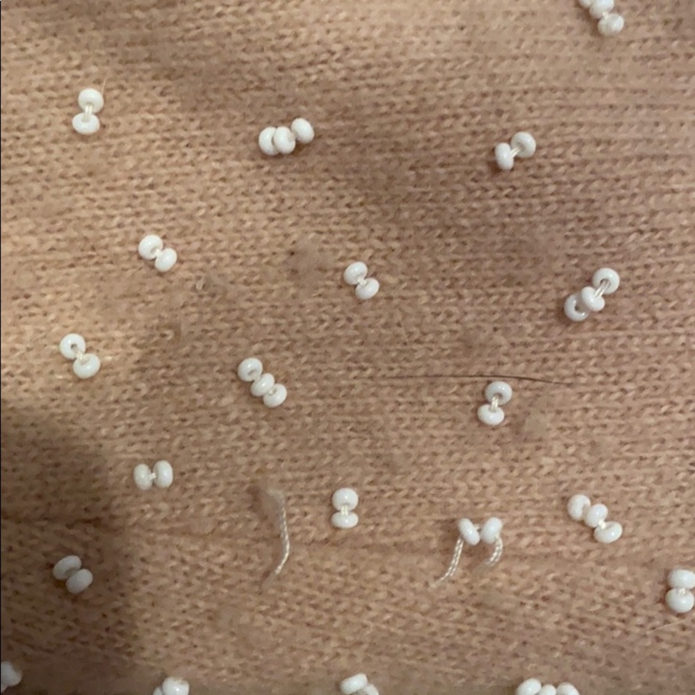 VINTAGE BEADED LAMBSWOOL SWEATER - Picture 14 of 16